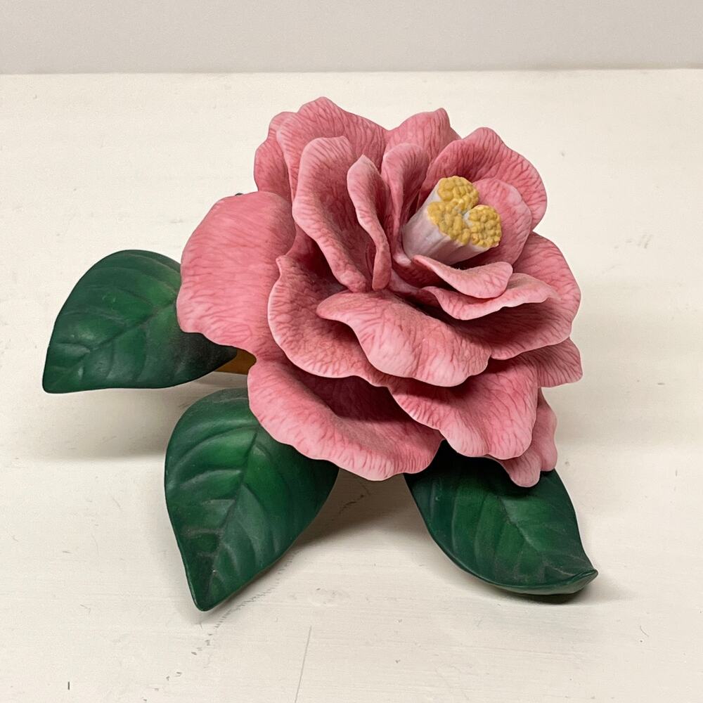 Lenox Camellia Porcelain Figurine Garden Flowers Collection